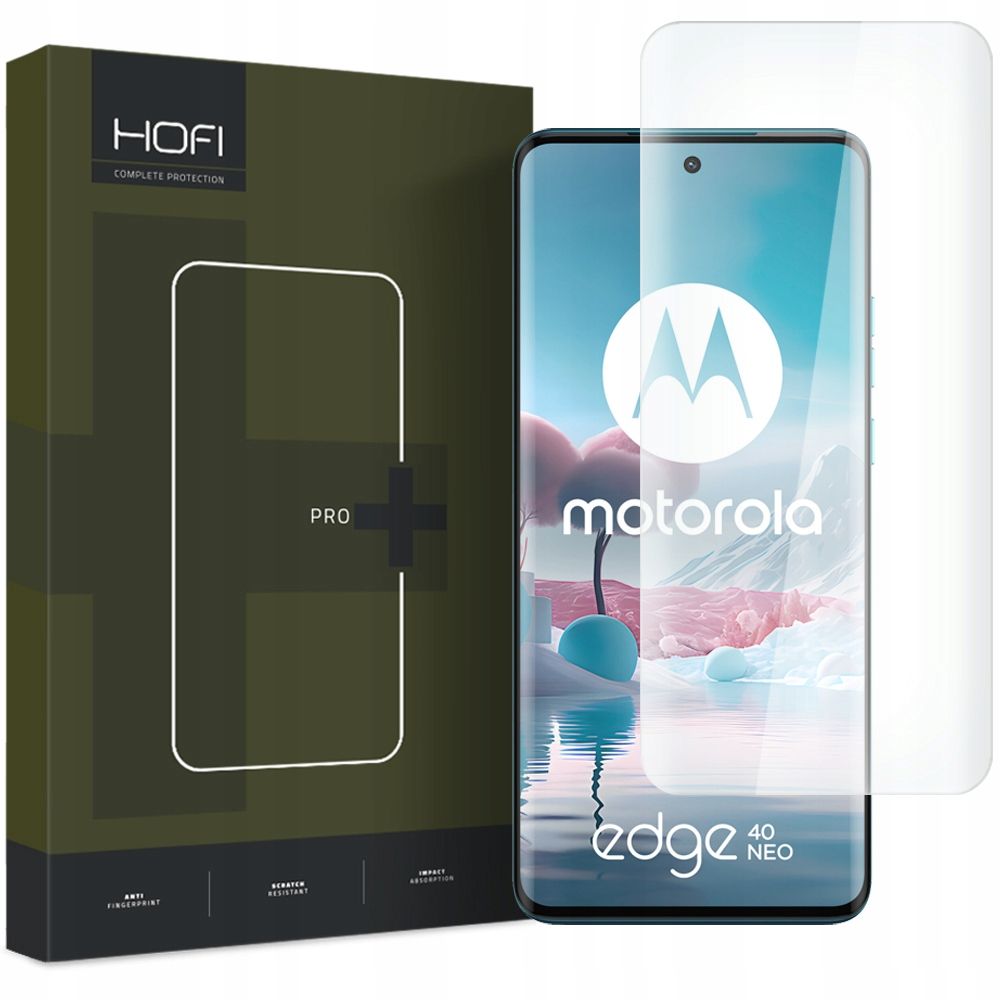 Zaštitna folija za ekran HOFI PRO+ za Motorola Edge 40 Neo, Kaljeno staklo, UV ljepilo