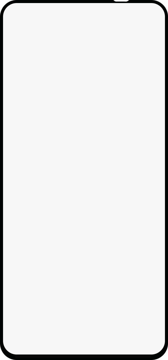 Zaštitna folija za ekran BLUE Shield za Xiaomi Redmi Note 11S / Note 11, Kaljeno staklo, Pun ljepilo, Prijateljski za futrole, Crna