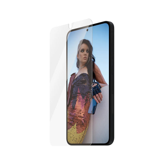 Zaštitna folija za ekran PanzerGlass Safe. Ultra-Wide Fit EasyAligner za Samsung Galaxy S25+ S936, Kaljeno staklo, Puna ljepila, Ponovno zapečaćena