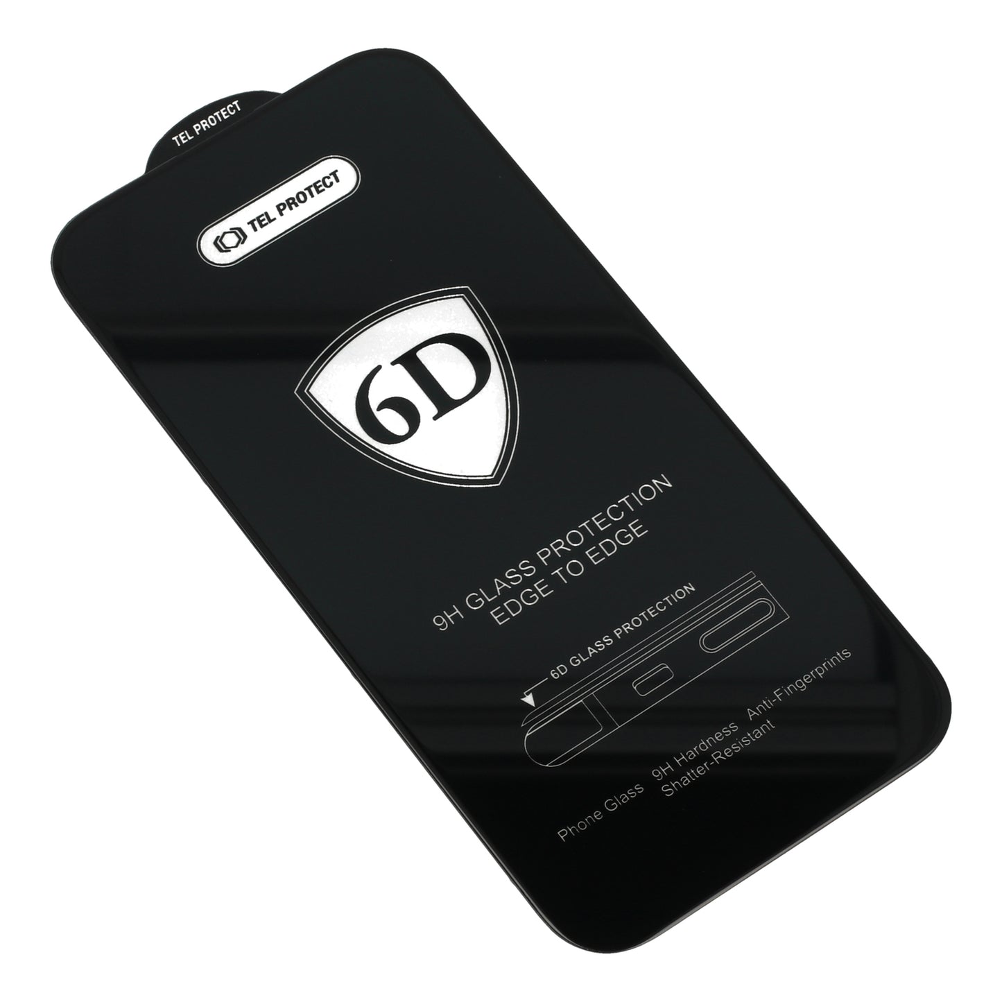 OEM zaštitna folija za ekran za Samsung Galaxy S26 Plus S947, Kaljeno staklo, Full Glue, 6D, Crna
