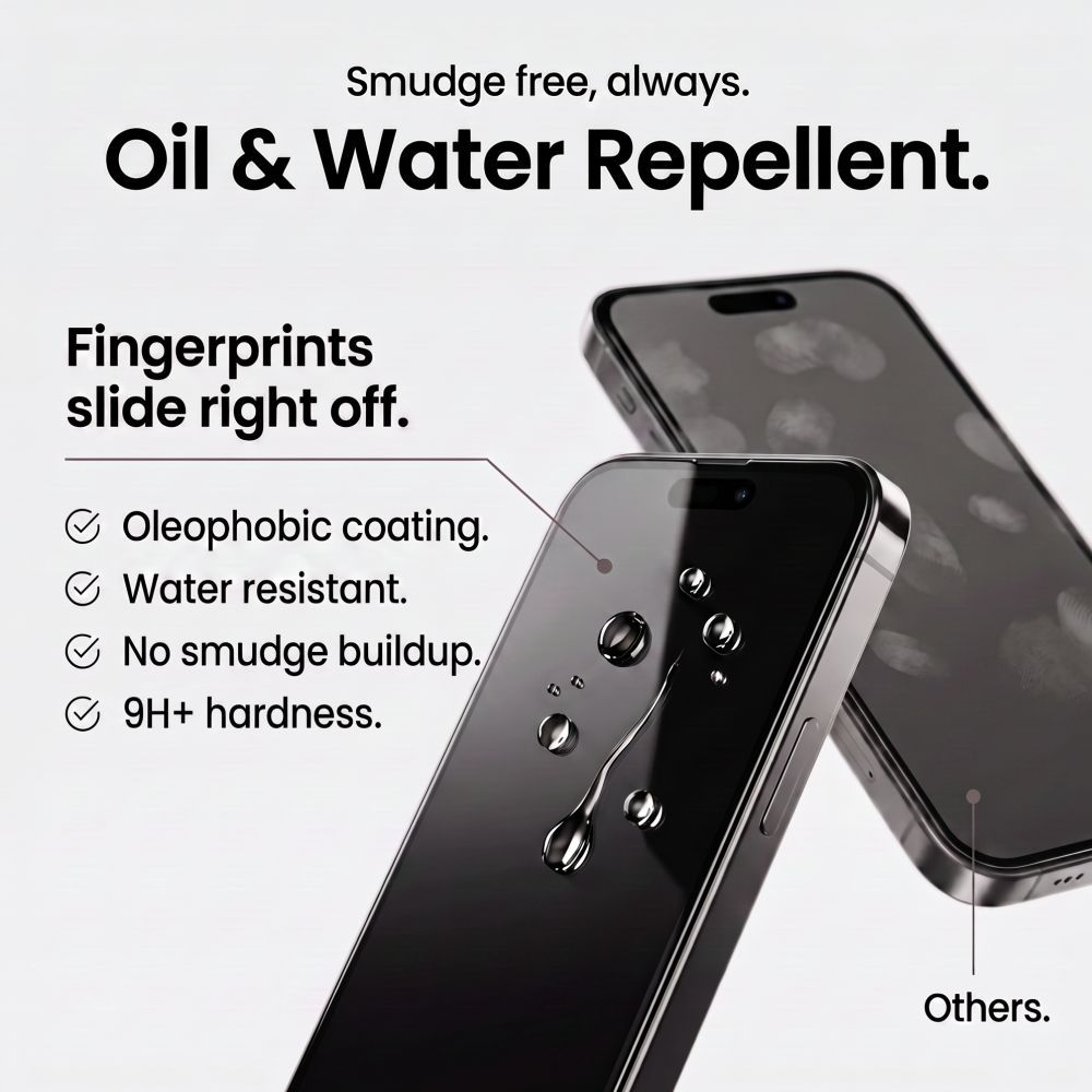 Zaštitna folija za ekran Tech-Protect OneTouch za Apple iPhone 18 Pro Max / 17 Pro Max, Kaljeno staklo, Full Glue, Set 2 komada, Prozirna