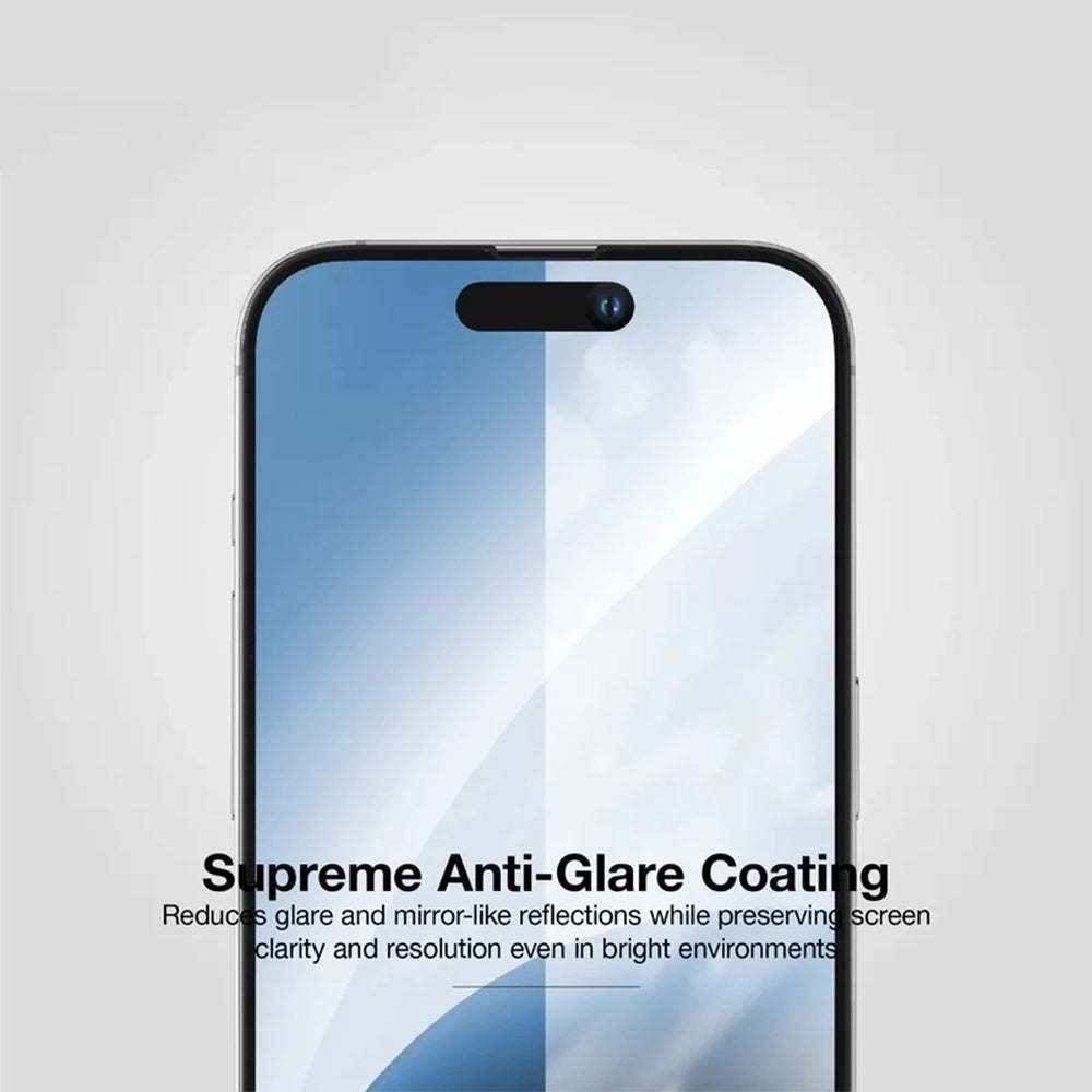 Zaštitna folija za ekran Anank 10X Reinforced CG za Apple iPhone 17 Pro, Kaljeno staklo, Full Glue, 2.5D, Crna