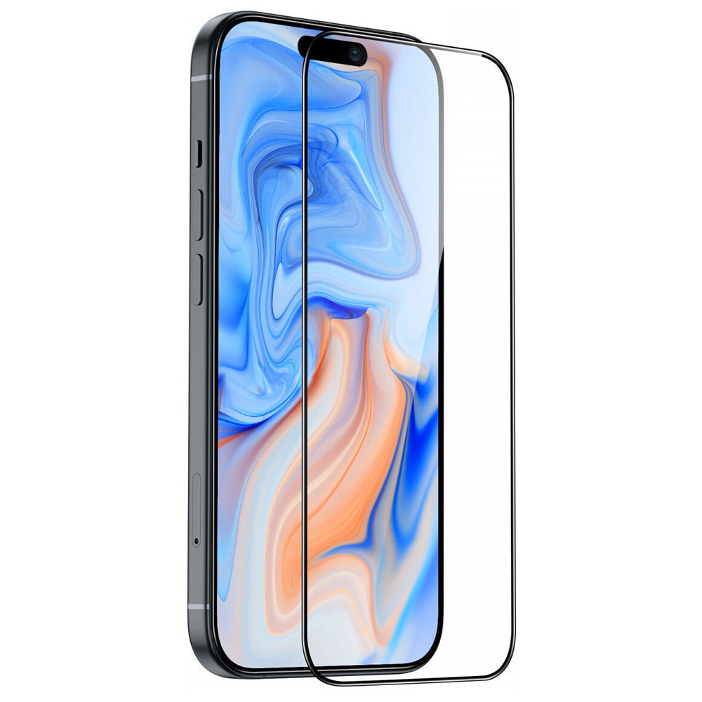 Zaštitna folija za ekran ESR Armorite za Apple iPhone 15 Plus, Kaljeno staklo, Full Glue, Crna