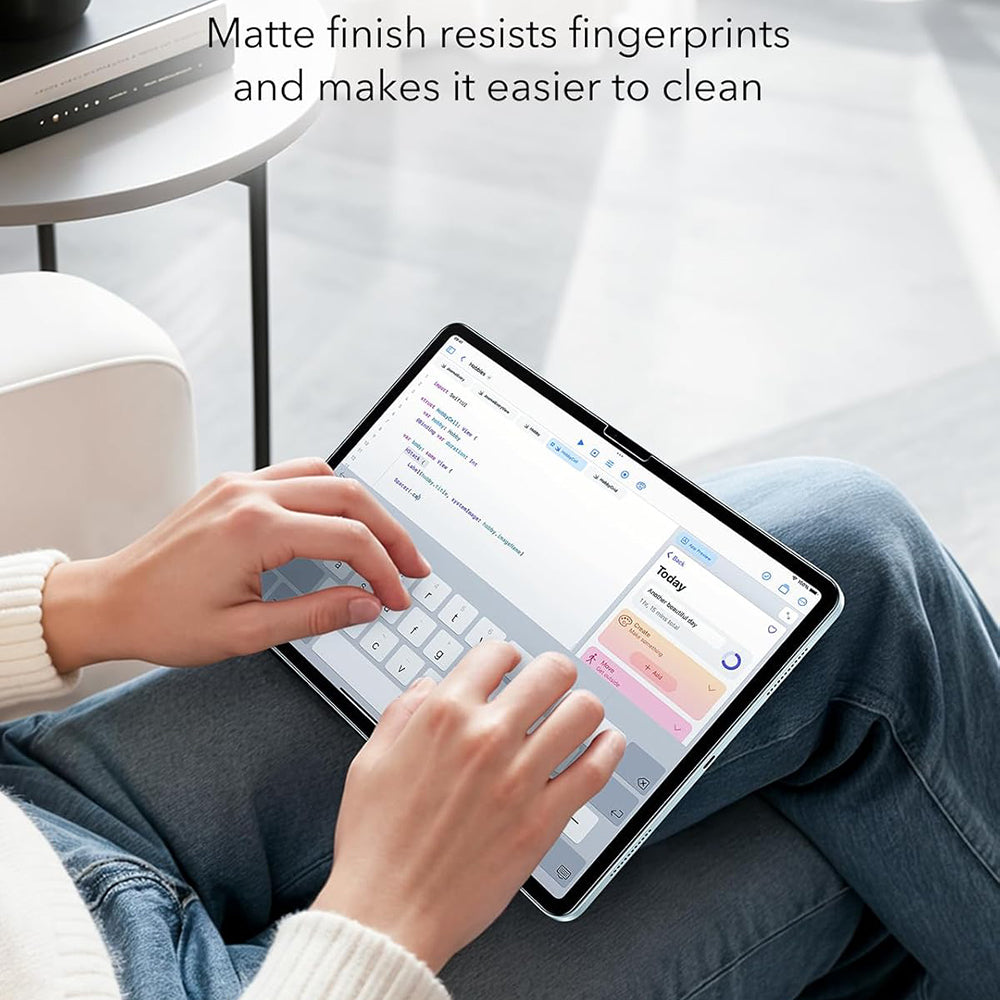 Zaštitna folija za ekran ESR Paper Feel UltraFit za Apple iPad Air 13 (2026) / Pro 13 (2025), Plastika, Set 2 komada