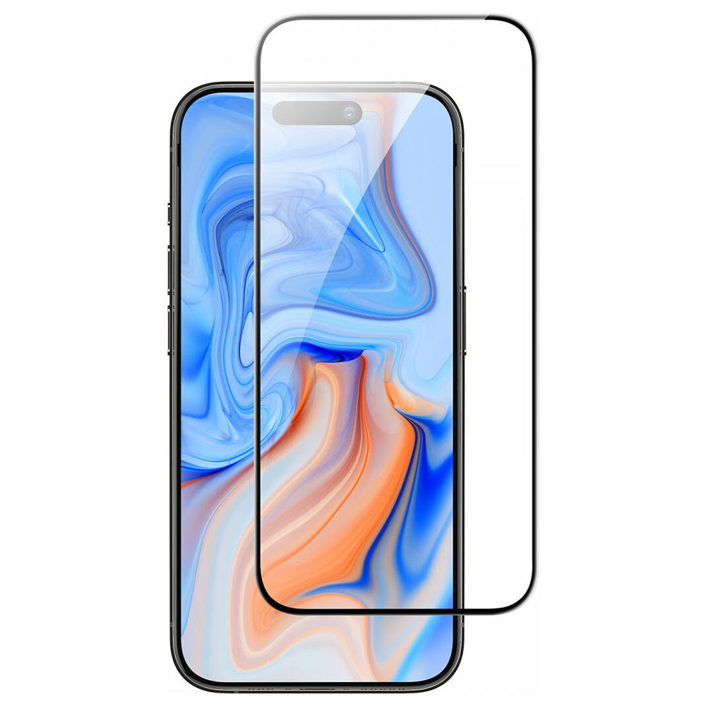 Zaštitna folija ESR za ekran Apple iPhone 15, Kaljeno staklo, Full Glue, Crna