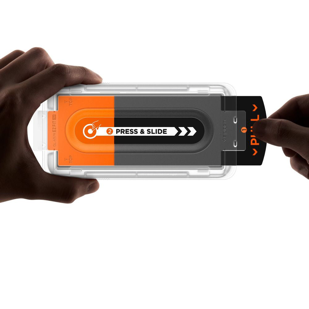 Zaštitna folija za vanjski ekran Spigen GlastR EZ FIT Pro HD za Samsung Galaxy Z Fold7 F966, Kaljeno staklo, Full Glue AGL09580