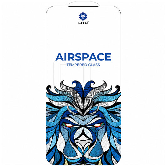 Zaštitna folija za ekran Lito Airspace Border za Apple iPhone 18 Pro / 17 Pro, Kaljeno staklo, Puno ljepilo