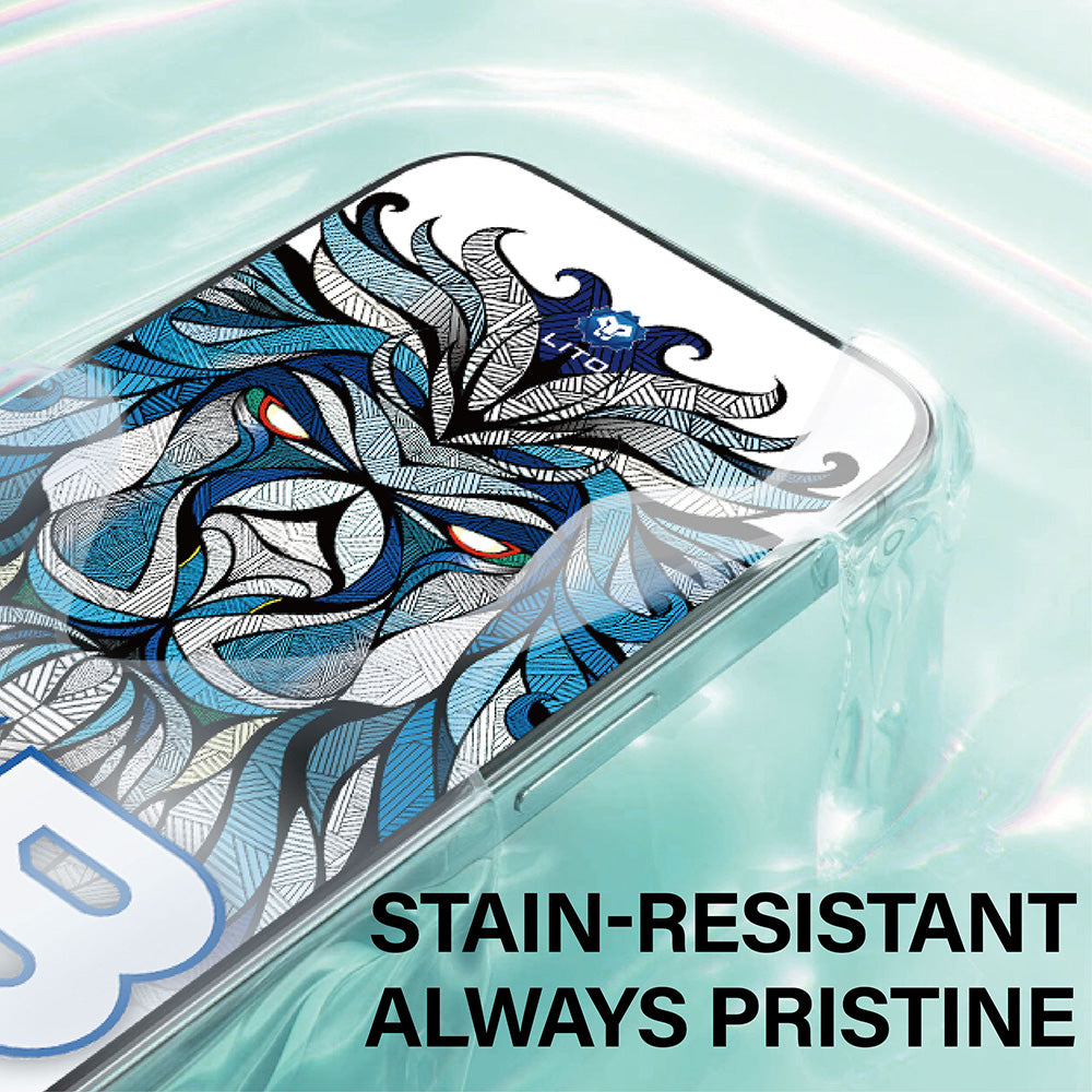Zaštitna folija za ekran Lito NB za Apple iPhone 17 / 16 Pro, Kaljeno staklo, Full Glue, Crna