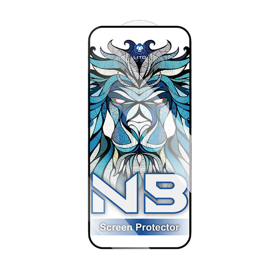 Zaštitna folija za ekran Lito NB za Apple iPhone 17 Air, Kaljeno staklo, Full Glue, Crna