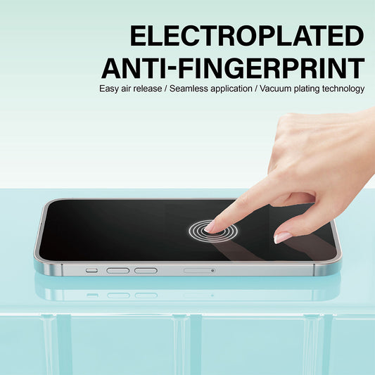 Zaštitna folija za ekran Lito NB za Apple iPhone 17 Pro Max, Kaljeno staklo, Full Glue, Crna