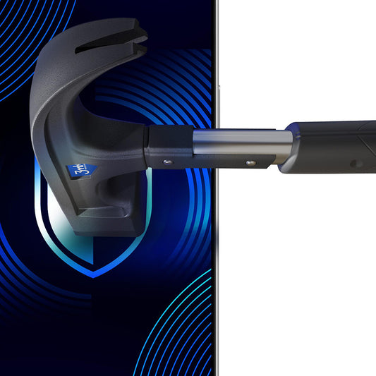 Zaštitna folija Matte 3MK HardGlass Max za Apple iPhone 17 Air, Kaljeno staklo, Full Glue, Crna