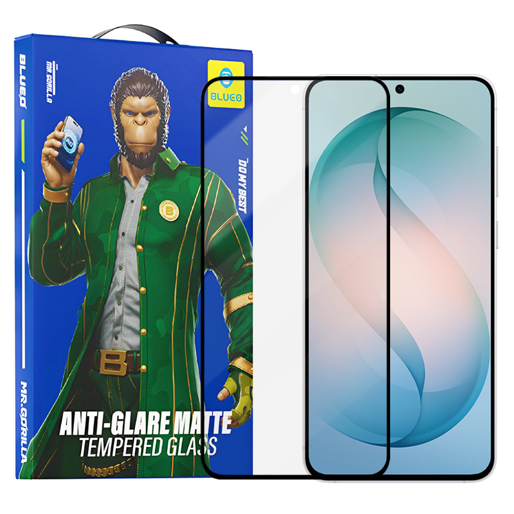 Zaštitna folija za ekran Matte Blueo Anti-Glare za Samsung Galaxy S26 Plus S947, Kaljeno staklo, Full Glue, Crna