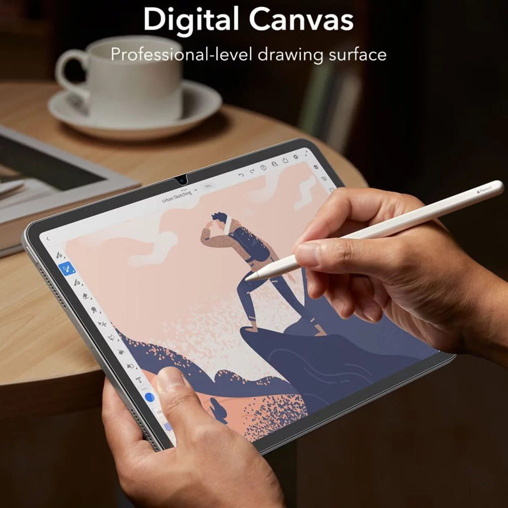 Zaštitna folija za ekran Matte ESR Paper Feel za Apple iPad (2025) / (2022), Plastika, Set od 2 komada