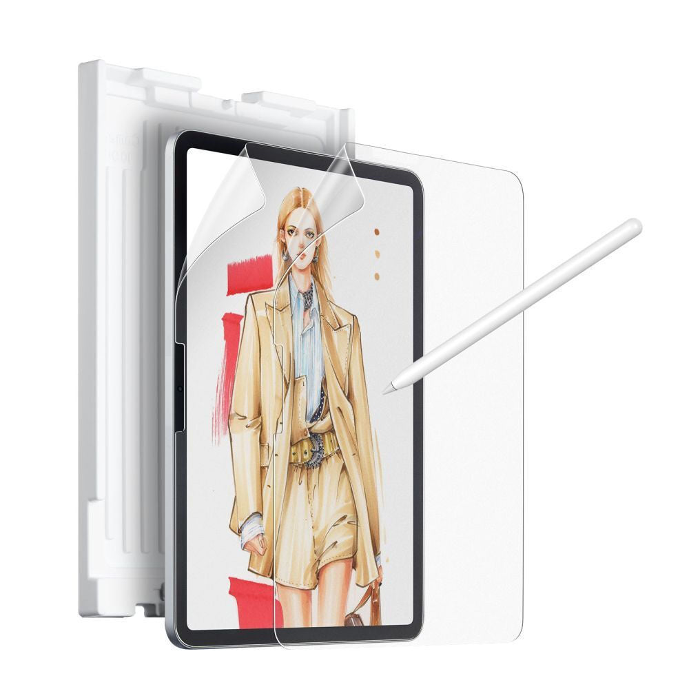Zaštitna folija Ekran Matte ESR Paper Feel za Apple iPad Air 13 (2026) / Air 13 (2025) / Air 13 (2024), Plastika, Puno ljepilo, Set 2 komada