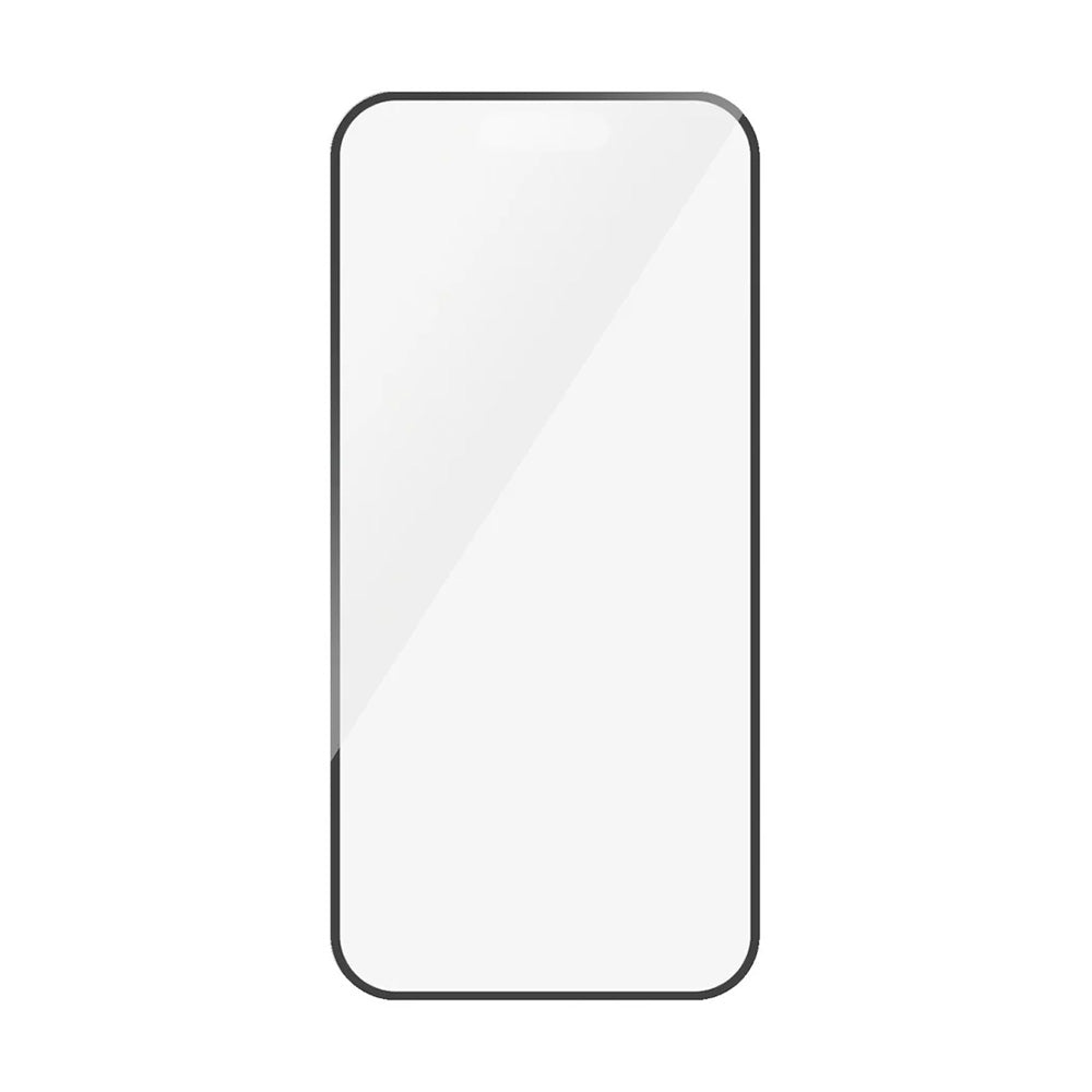 Zaštitna folija za ekran Matte PanzerGlass Ultra-Wide Fit Gaming za Apple iPhone 16 Pro, Kaljeno staklo, Full Glue, Crna
