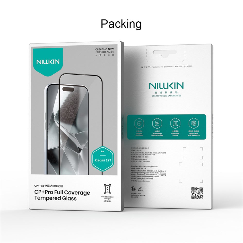 Zaštitna folija za ekran Nillkin CP+ Pro za Samsung Galaxy S24 Ultra S928, Kaljeno staklo, Full Glue, Crna