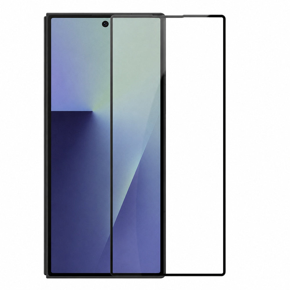 Zaštitna folija za vanjski ekran Nillkin CP+ Pro za Samsung Galaxy Z Fold7 F966, Kaljeno staklo, Full Glue, Crna