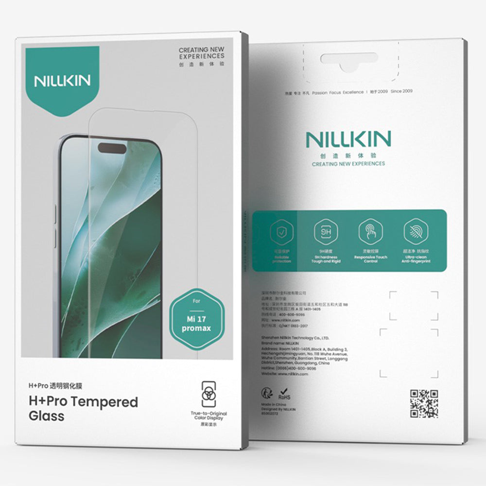 Zaštitna folija za ekran Nillkin H+ Pro za Xiaomi 17 Pro Max / 17 Ultra, Kaljeno staklo, Puno ljepilo
