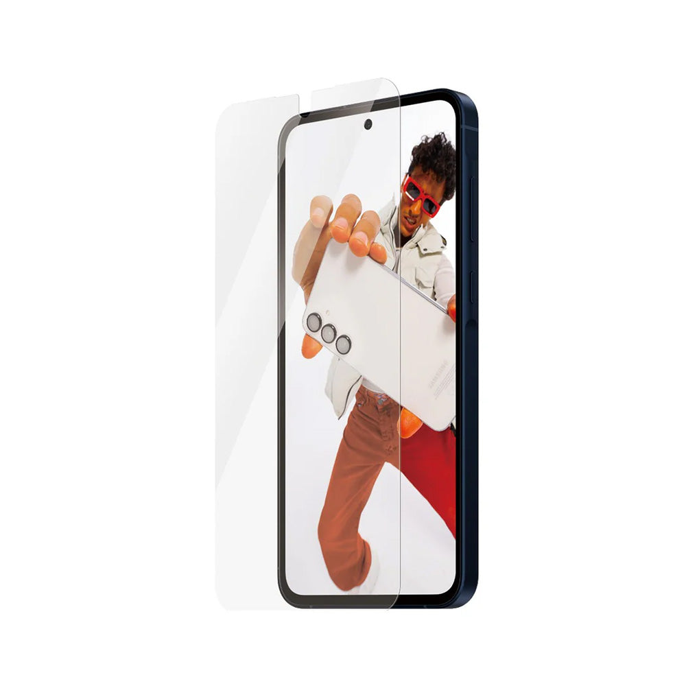 Zaštitna folija za ekran PanzerGlass Safe. Ultra-Wide Fit EasyAligner za Samsung Galaxy A56 A566, Kaljeno staklo, Full Glue