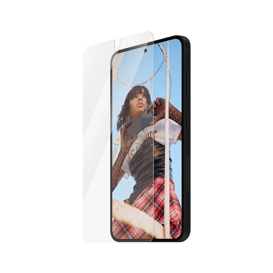 Zaštitna folija za ekran PanzerGlass Safe. Ultra-Wide Fit EasyAligner za Samsung Galaxy S25 S931 / S24 S921, Kaljeno staklo, Full Glue