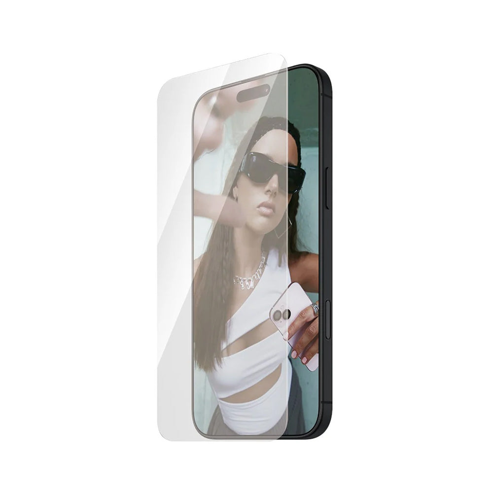 Zaštitna folija za ekran PanzerGlass Safe. Ultra-Wide Fit za Apple iPhone 16 Pro Max, Kaljeno staklo, Full Glue.