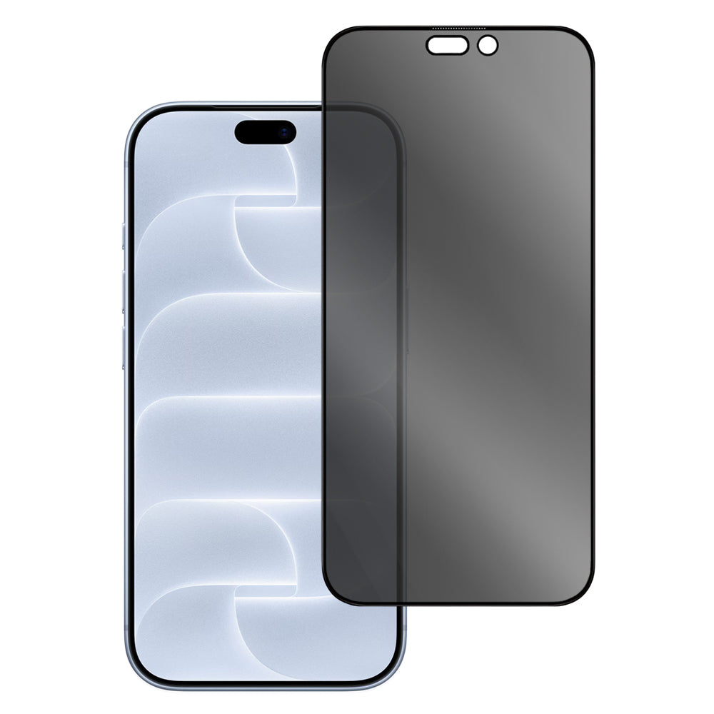 Blueo Anti-Peep zaštitna folija za zaslon Privacy za Apple iPhone 18 Pro, kaljeno staklo, potpuno ljepljiva, set od 5 komada