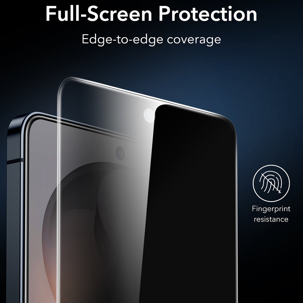 Zaštitna folija za ekran Privacy ESR Armorite za Samsung Galaxy S26 Ultra S948, Kaljeno staklo, Full Glue