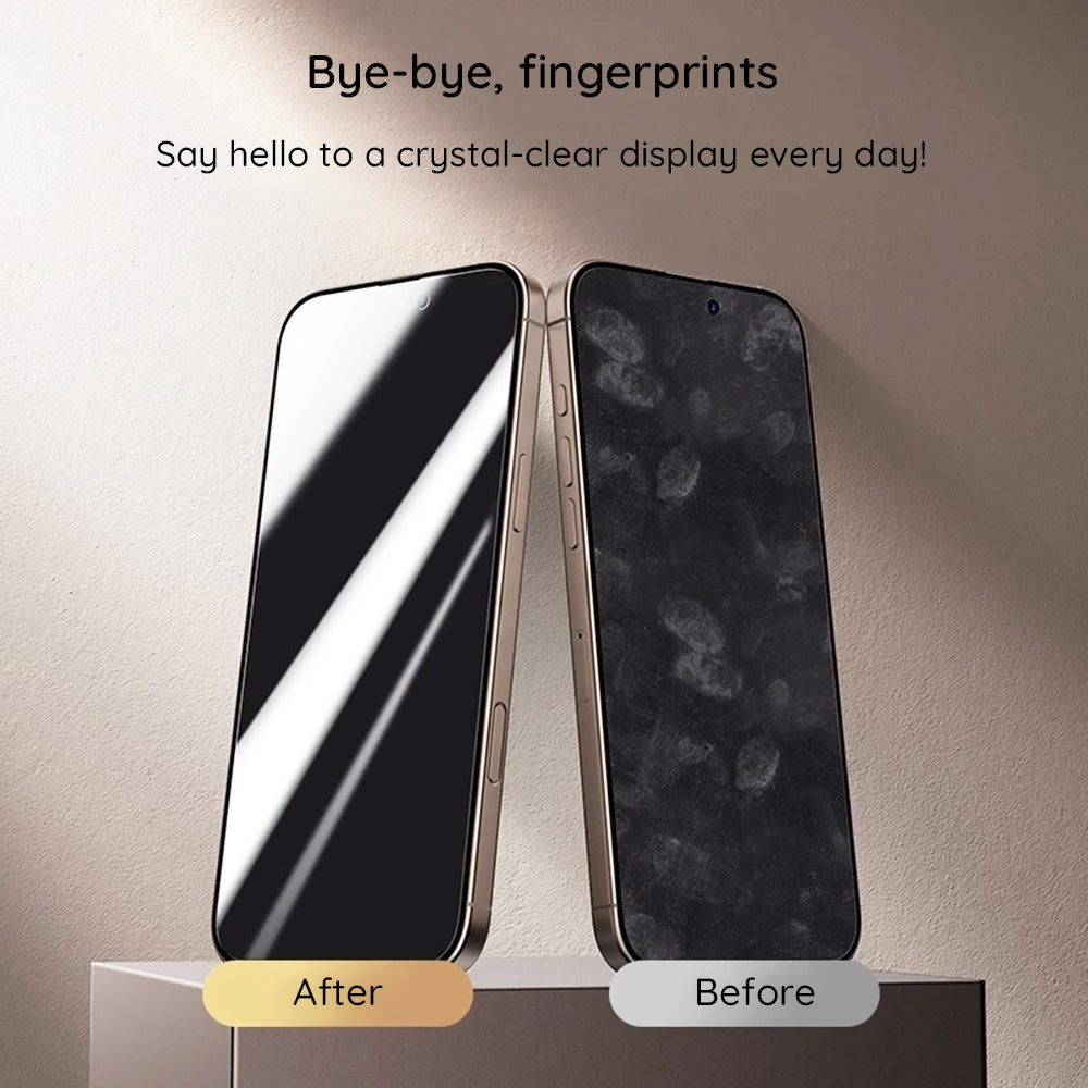 Zaštitna folija za ekran Privacy Guess za Apple iPhone 16 Pro Max, Kaljeno staklo, Full Glue, 2.5D