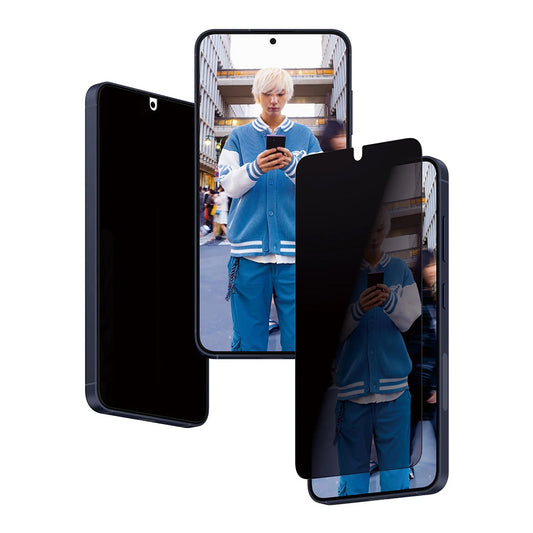 Zaštitna folija za ekran Privacy PanzerGlass Ultra-Wide Fit EasyAligner za Samsung Galaxy S24 S921, Kaljeno staklo, Full Glue