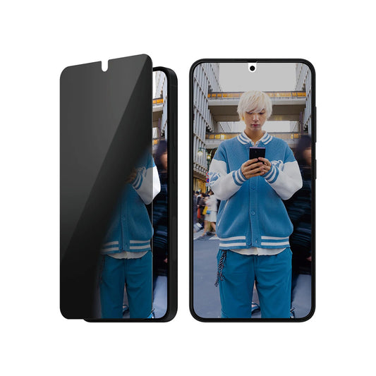 Zaštitna folija za ekran Privacy PanzerGlass Ultra-Wide Fit za Samsung Galaxy S25 S931 / S24 S921, Kaljeno staklo, Full Glue