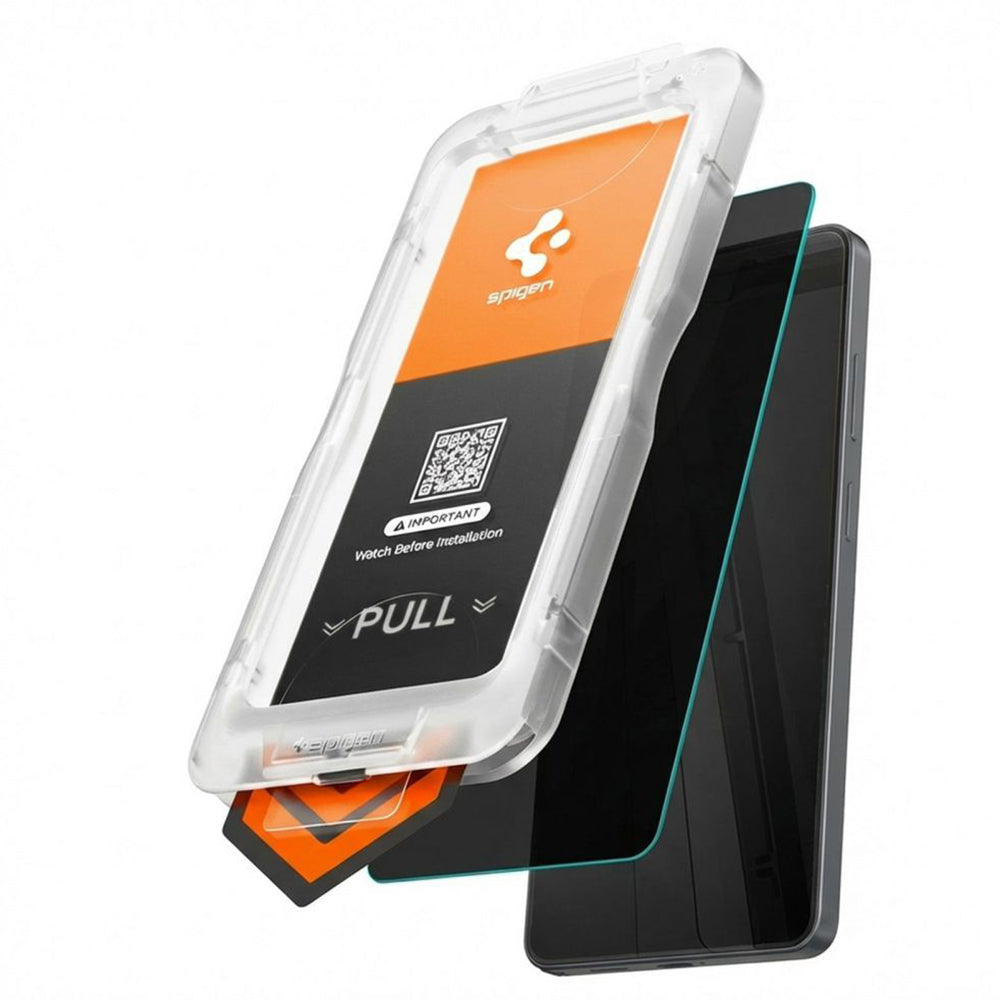 Zaštitna folija za ekran Privacy Spigen GlastR EZ FIT Pro HD za Samsung Galaxy S26 S942, Kaljeno staklo, Full Glue AGL11098