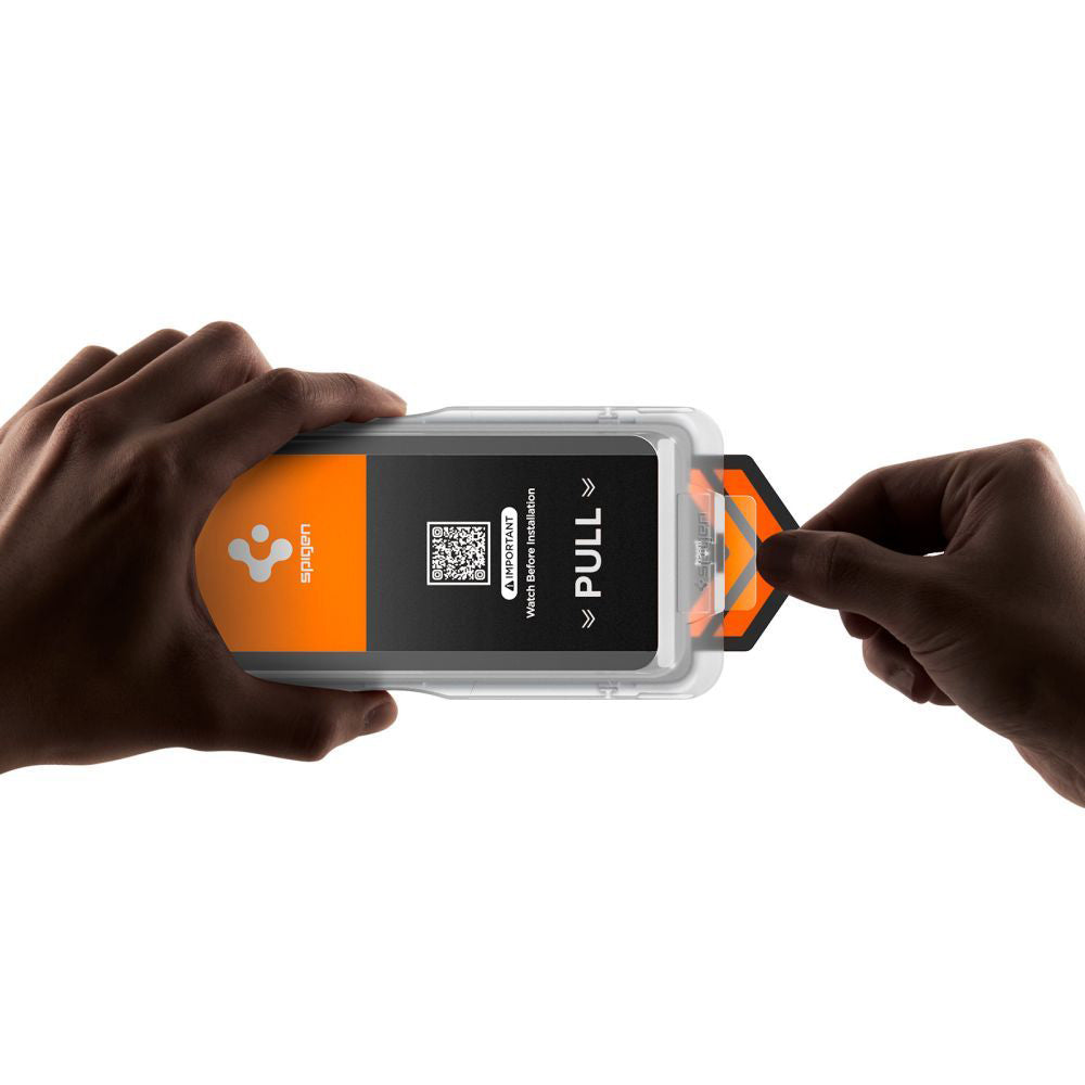 Zaštitna folija za ekran Privacy Spigen GlastR EZ FIT Pro HD za Samsung Galaxy S26 S942, Kaljeno staklo, Full Glue AGL11098