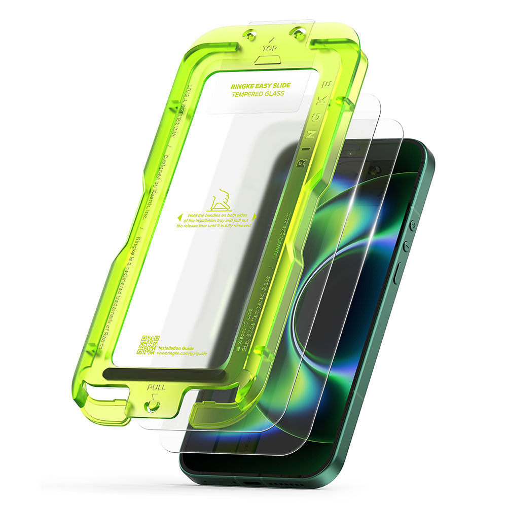 Zaštitna folija za ekran Ringke Easy Slide za Xiaomi 17 Ultra, Kaljeno staklo, Puna ljepila, Set od 2 komada