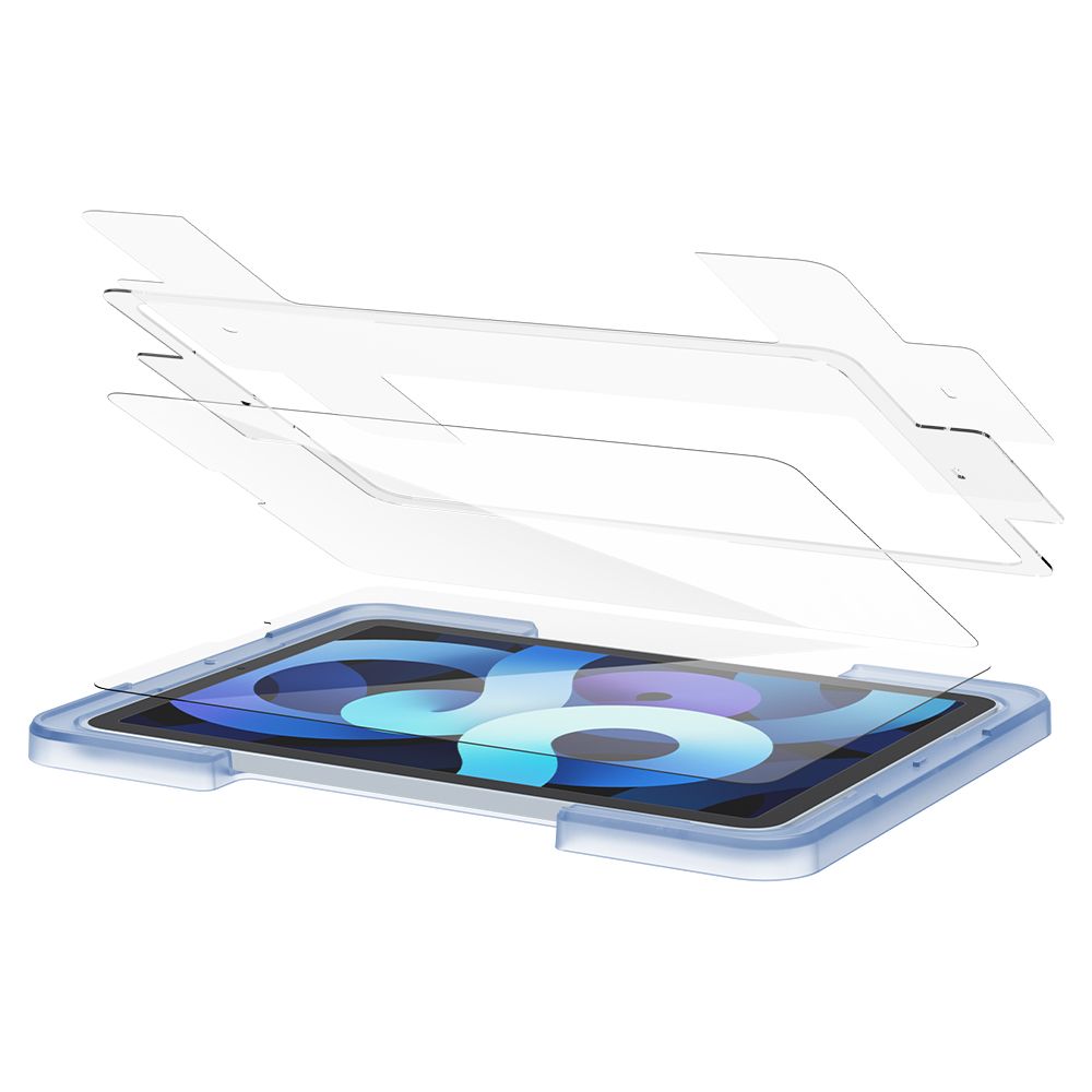 Zaštitna folija za ekran Spigen GlastR EZ FIT za Apple iPad Air (2022) / Pro 11 (2021) / Air (2020), Kaljeno staklo, Full Glue AGL02065