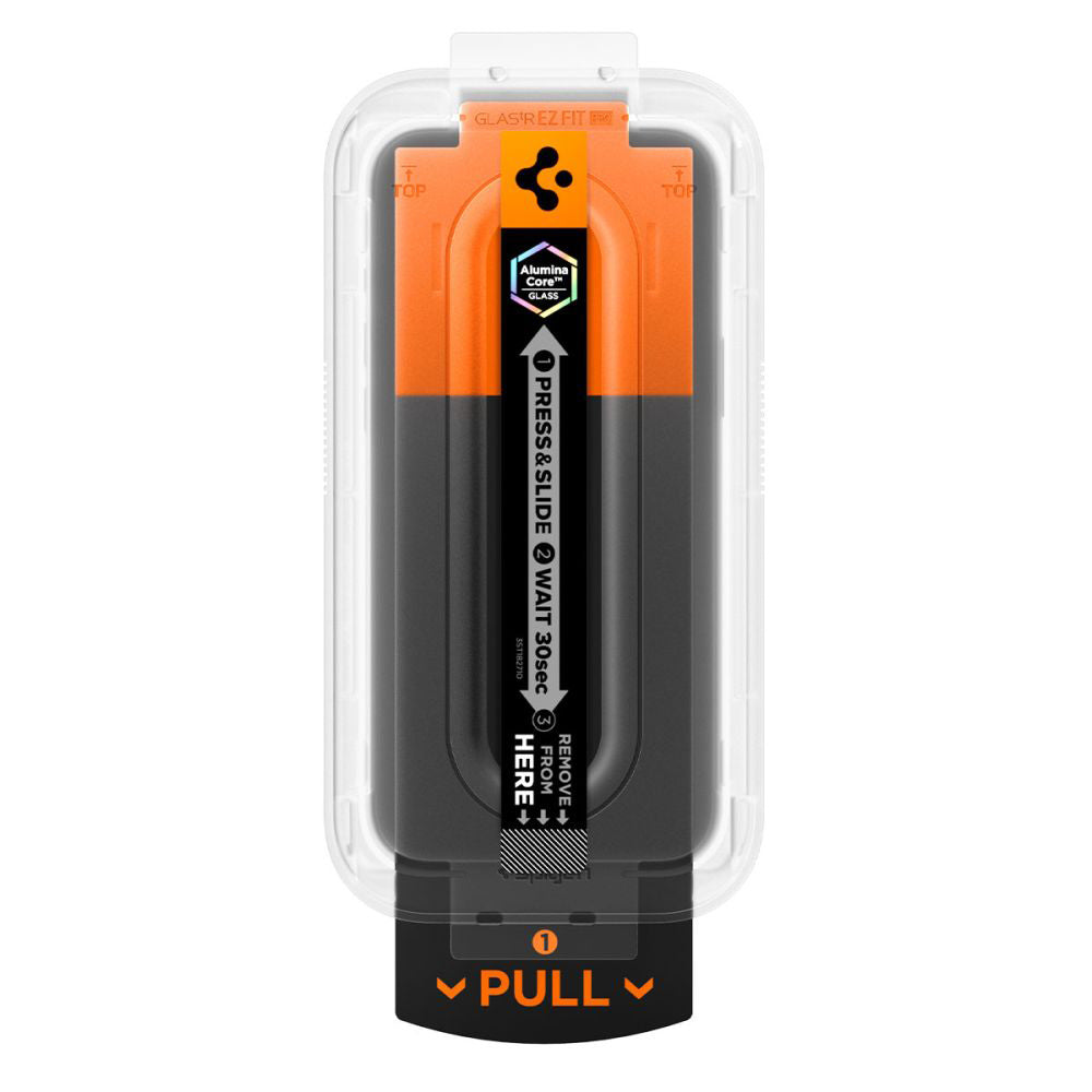 Zaštitna folija za ekran Spigen GlastR EZ FIT Pro za Apple iPhone 17 Pro Max / 16 Pro Max, Kaljeno staklo, Full Glue