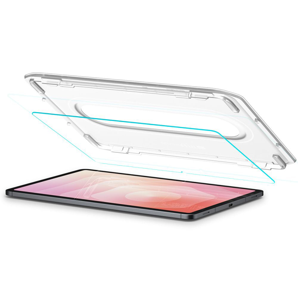 Zaštitna folija za ekran Spigen GlastR EZ FIT Pro za Samsung Galaxy Tab S11, Kaljeno staklo, Full Glue AGL10198