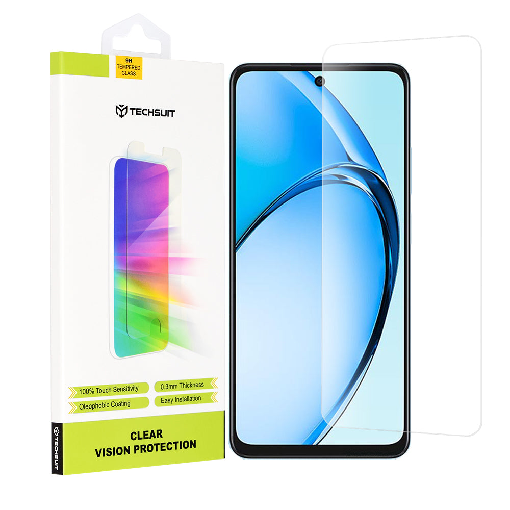 Zaštitna folija za ekran Techsuit Clear Vision za Oppo A60, Kaljeno staklo, Full Glue