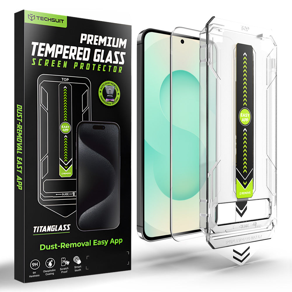 Zaštitna folija za ekran Techsuit TitanGlass CrystalHD za Samsung Galaxy S26 Plus S947, Kaljeno staklo, Full Glue