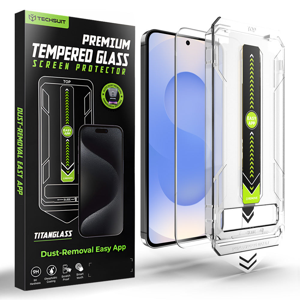 Zaštitna folija za ekran Techsuit TitanGlass CrystalHD za Samsung Galaxy S26 S942, Kaljeno staklo, Full Glue