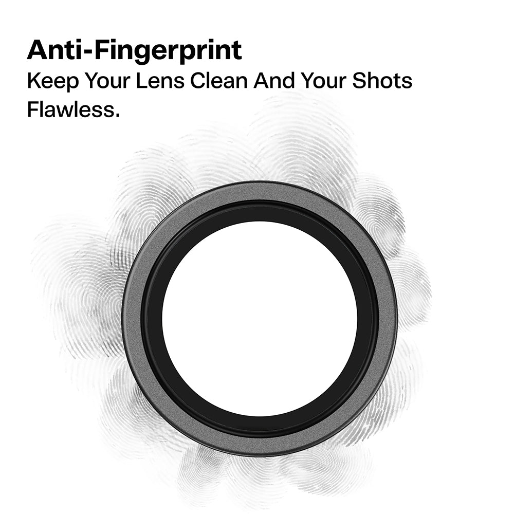 Zaštitna folija za stražnju kameru Torras Lensguard za Apple iPhone 17 Pro Max / 17 Pro, Kaljeno staklo, Srebrna