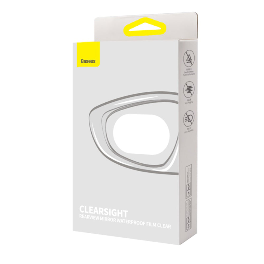 Folija za ogledalo protiv kiše Baseus ClearSight, 136mm x 96mm, Plastika, Set 2 komada C11853200201-00