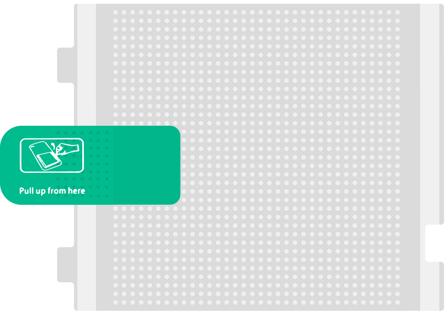 Folija za uklanjanje baterije Nokia G42, Servisni paket A0200740H001