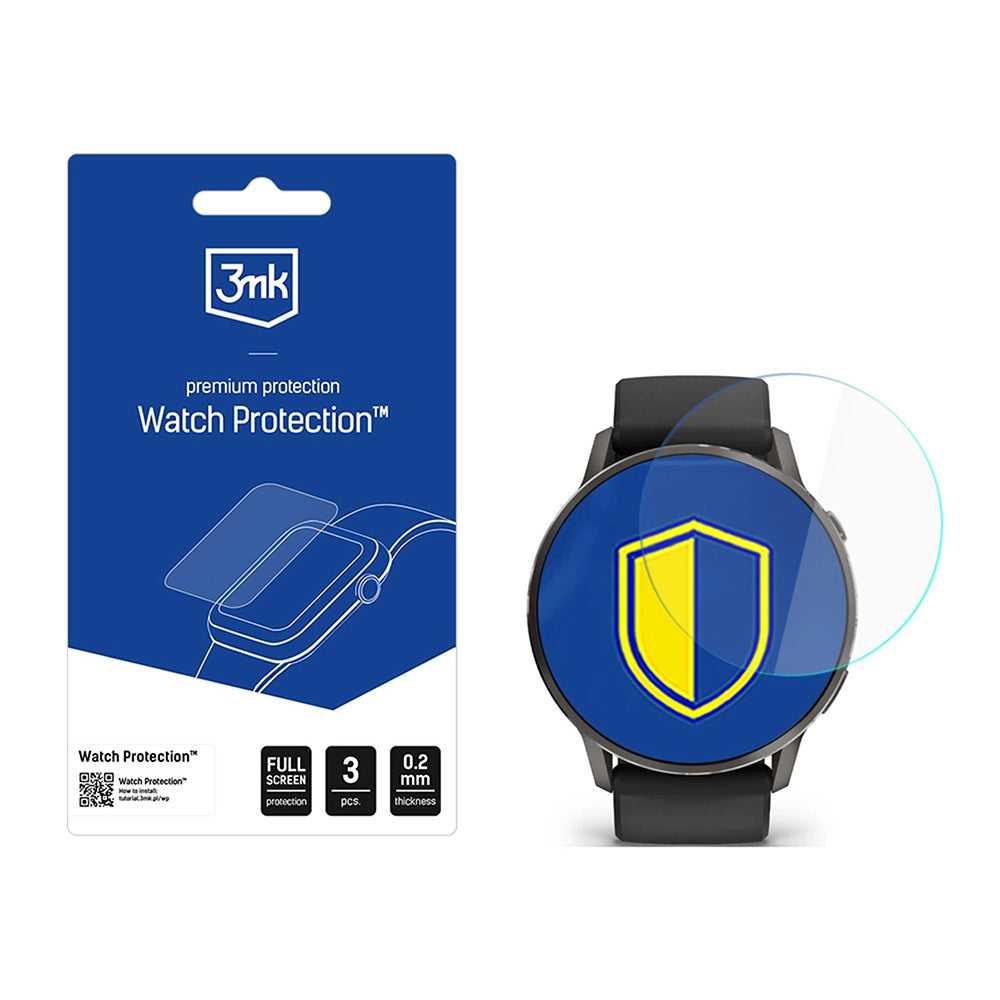 Zaštitna folija 3MK Arc za Garmin Venu 4 41mm, Set od 3 komada, Plastika