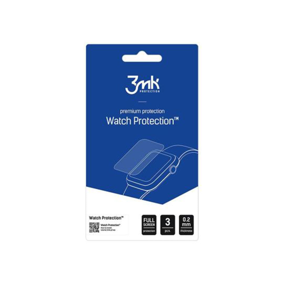Zaštitna folija 3MK Arc za Huawei Band 11, Set 3 komada, Plastika
