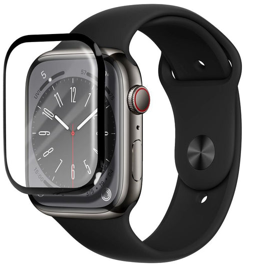 Folija zaštite Bestsuit za Apple Watch Ultra seriju, Fleksibilno staklo, Crna
