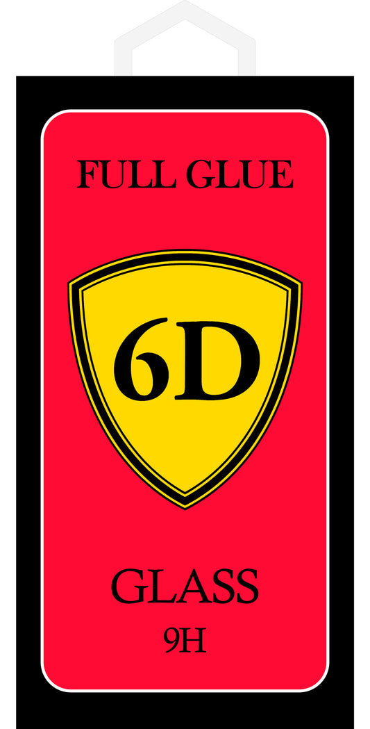 Zaštitna folija za ekran OEM za Samsung Galaxy A53 5G A536, Kaljeno staklo, Full Glue, 6D, Crna