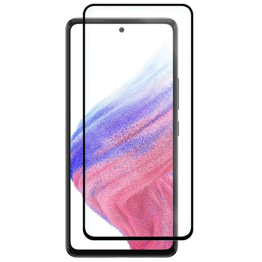 Zaštitna folija za ekran OEM za Samsung Galaxy A53 5G A536, Kaljeno staklo, Full Glue, 6D, Crna