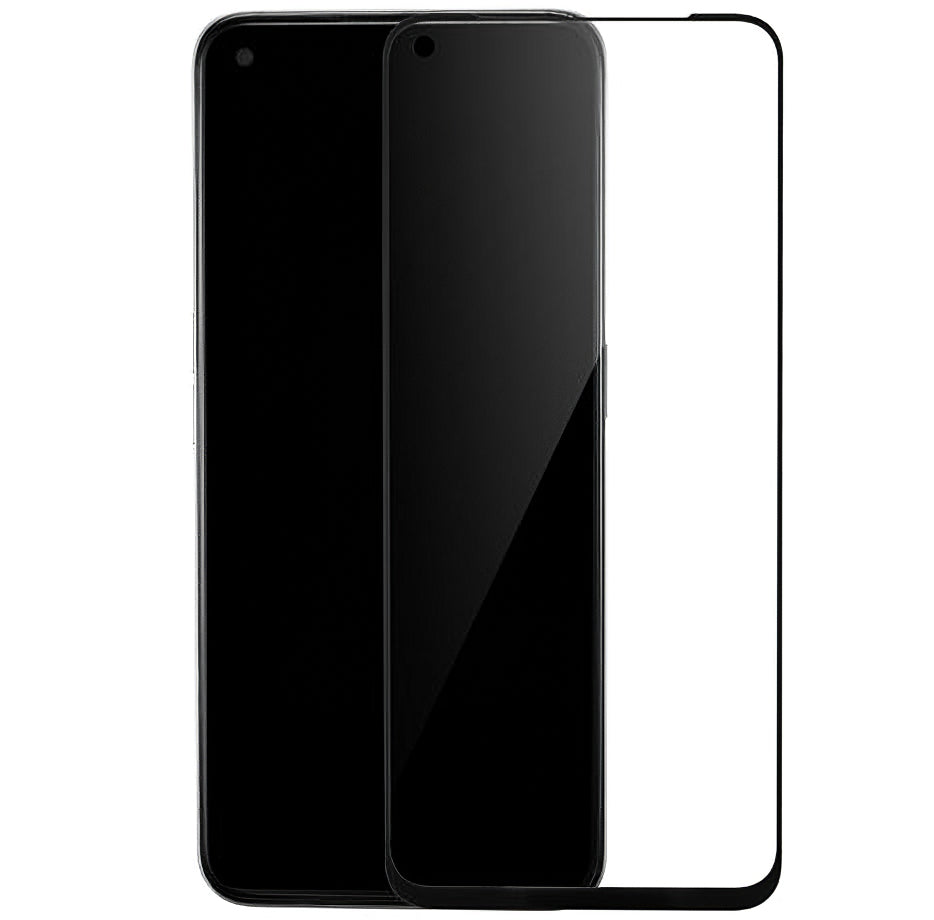 Zaštitna folija za ekran OnePlus Nord CE 2 Lite 5G, Kaljeno staklo, Pun ljepilo, Crna 5431100343