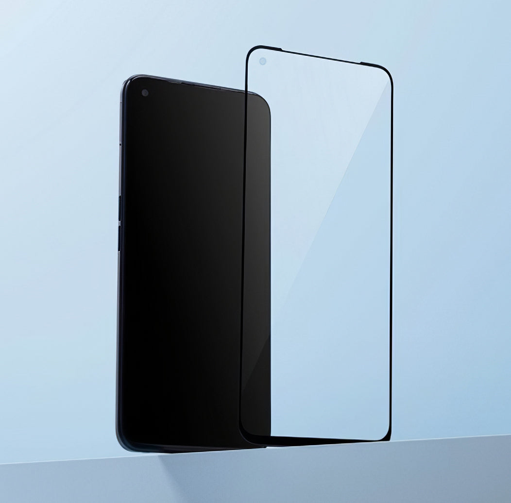 Zaštitna folija za ekran OnePlus Nord CE 2 Lite 5G, Kaljeno staklo, Pun ljepilo, Crna 5431100343