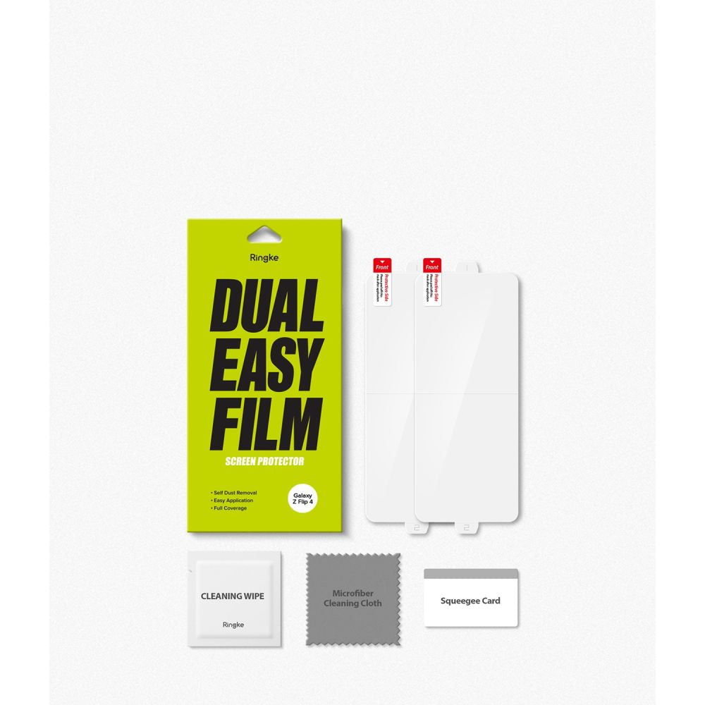 Zaštitna folija za unutarnji ekran Ringke Dual Easy za Samsung Galaxy Z Flip4 F721, Plastika, Set od 2 komada